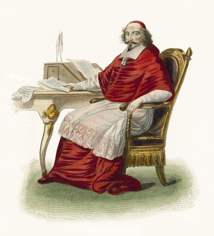 Kardinal Mazarin av French School