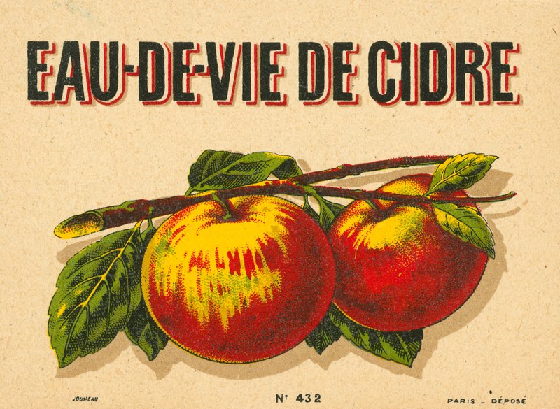 Cider brandy av French School