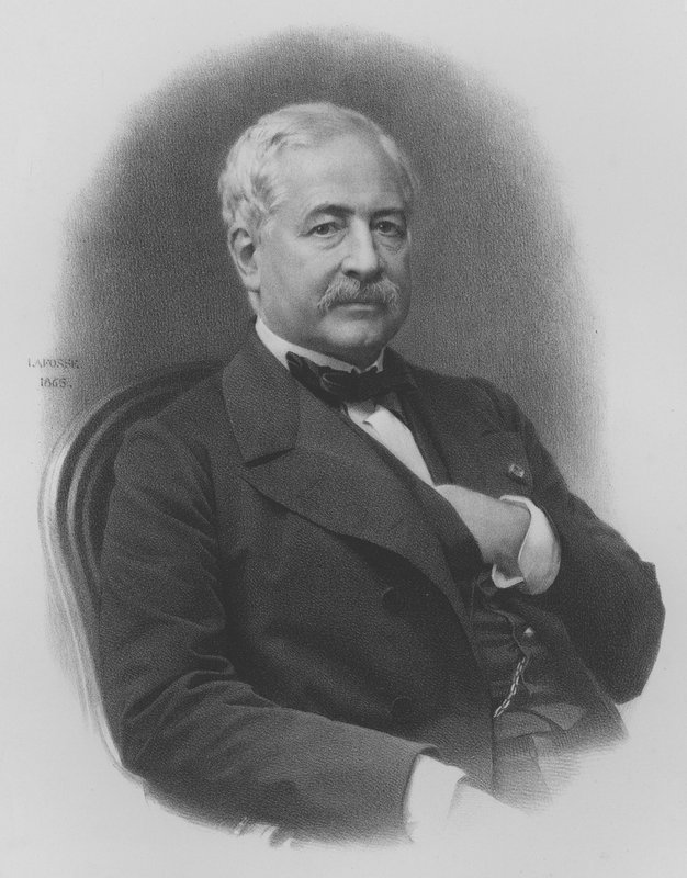 Ferdinande de Lesseps av French School