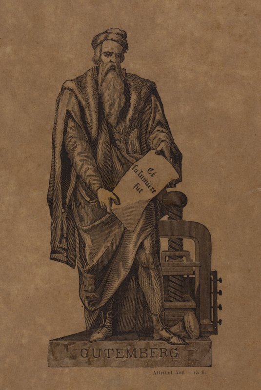 Gutenberg av French School