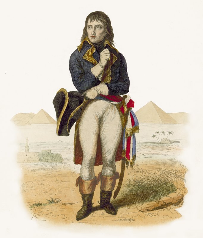 General Bonaparte av French School