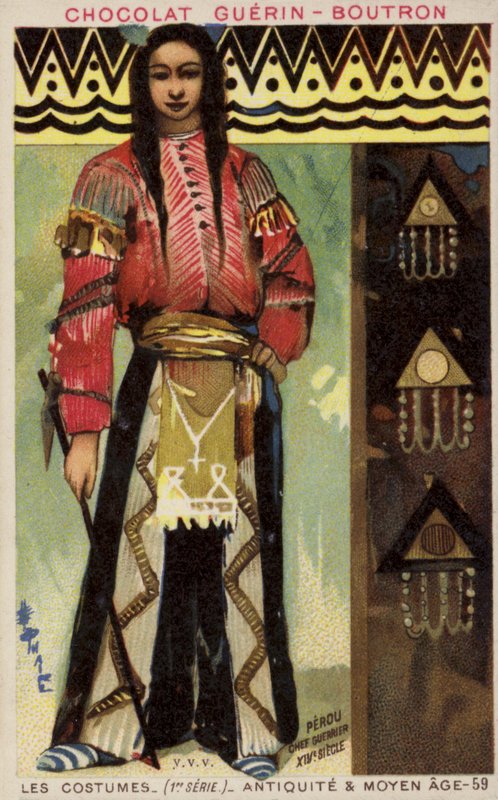 Peruansk krigarhövding, 1300-talet av French School