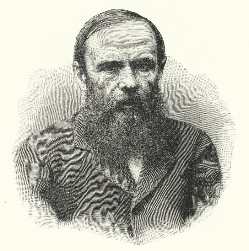 Fjodor Dostojevskij, rysk författare av German School