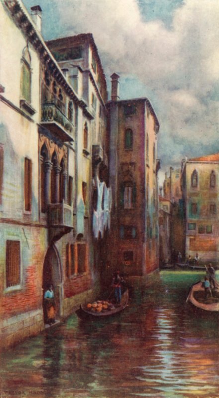 Balkong från Ponte dell "Olio av A. Trevor Haddon