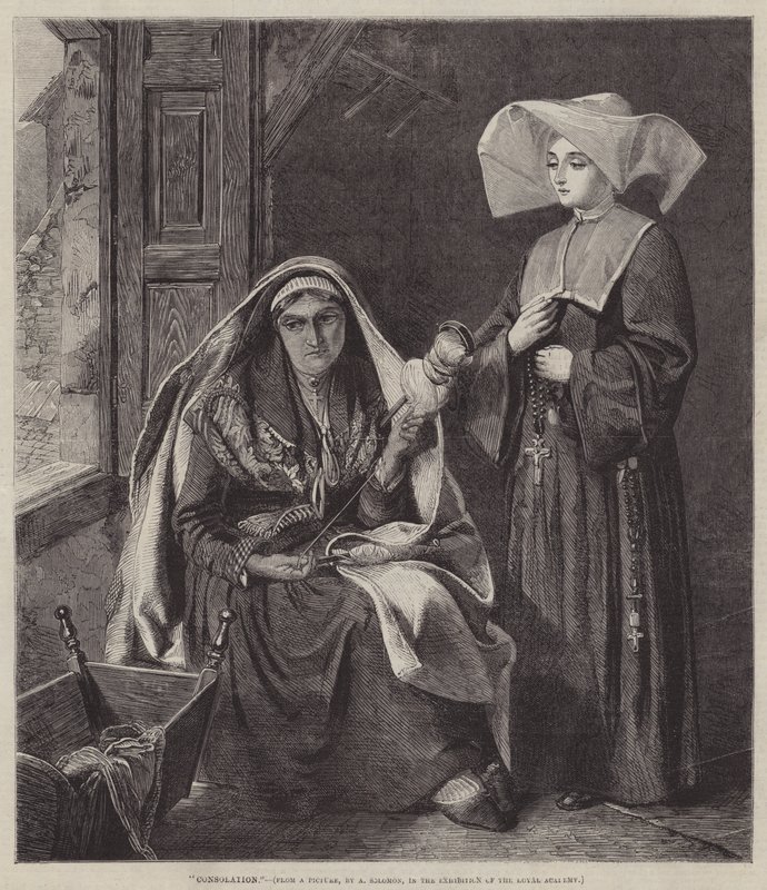 Consolation  av Abraham Solomon