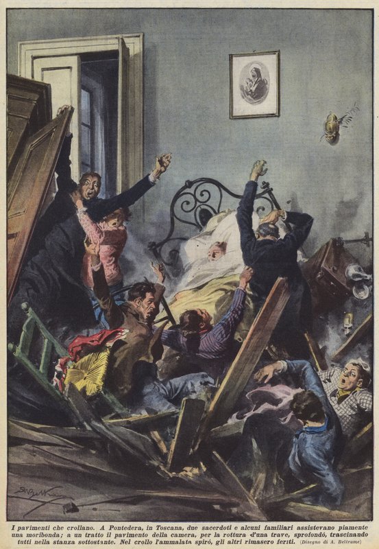 Golven som rasar av Achille Beltrame