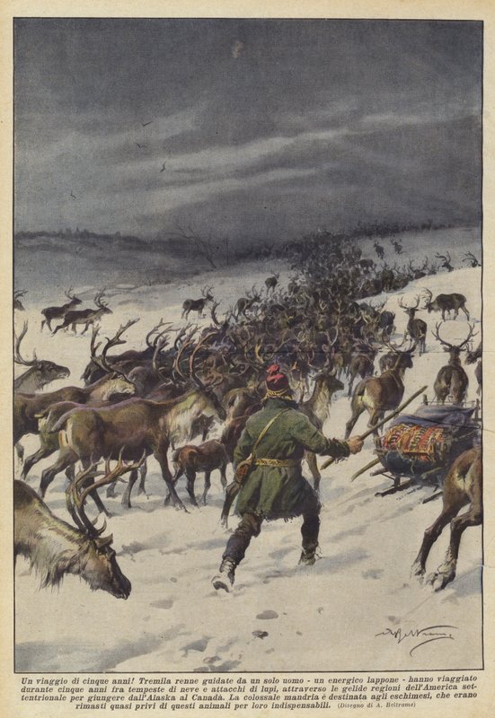 En femårig resa! av Achille Beltrame
