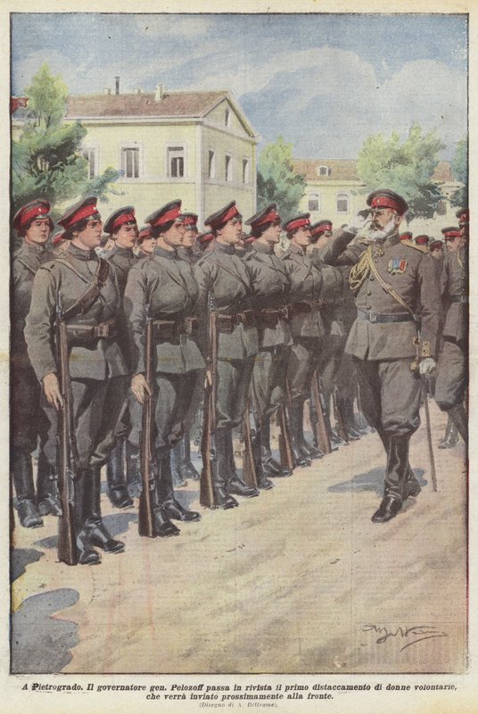 I Petrograd av Achille Beltrame