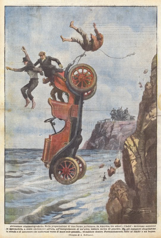 Filmiska äventyr av Achille Beltrame