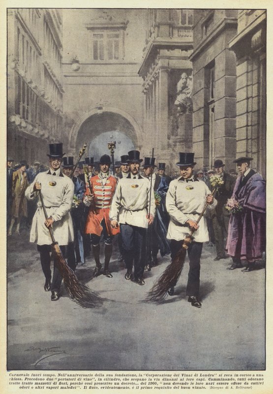 Karneval för sent av Achille Beltrame
