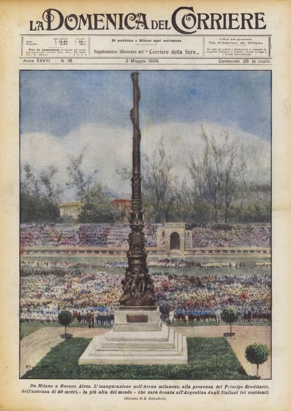 Från Milano till Buenos Aires av Achille Beltrame