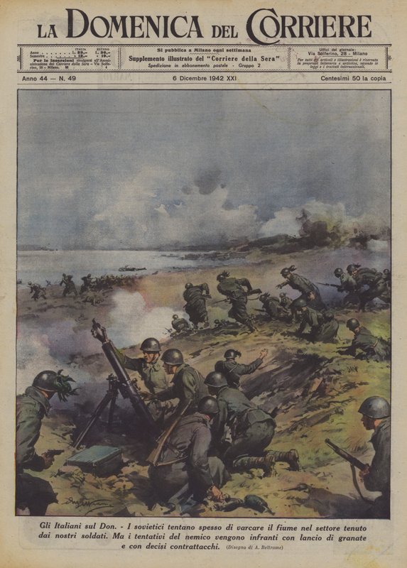 Italienarna på Don av Achille Beltrame