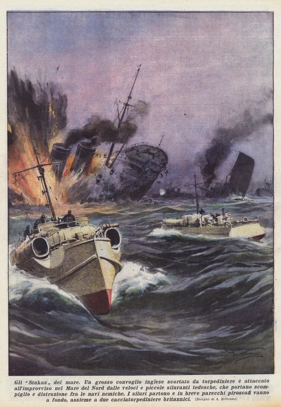 Havets Stukas av Achille Beltrame