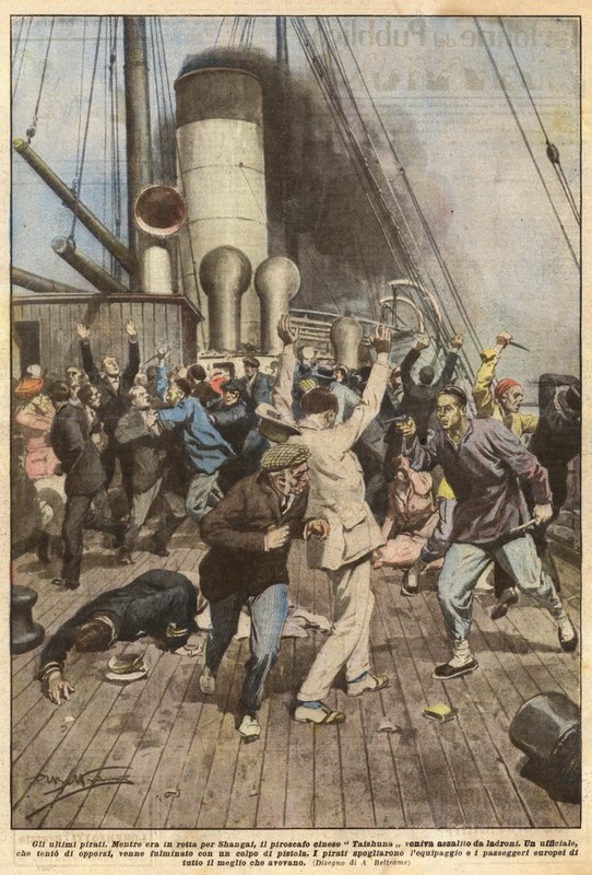 De sista piraterna av Achille Beltrame