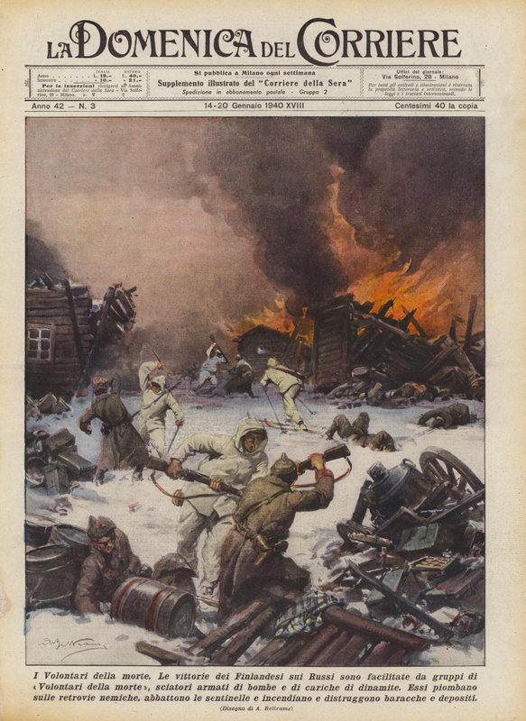 Dödens volontärer av Achille Beltrame