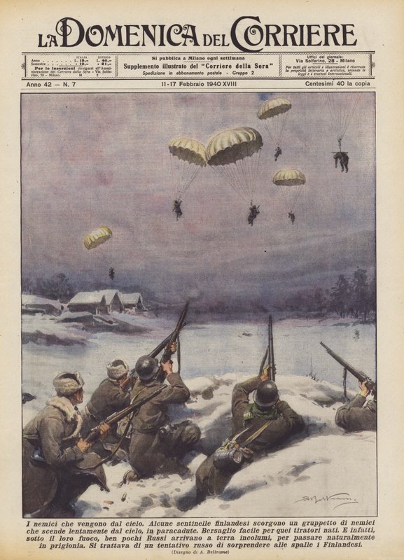 Fienderna som kommer från himlen av Achille Beltrame