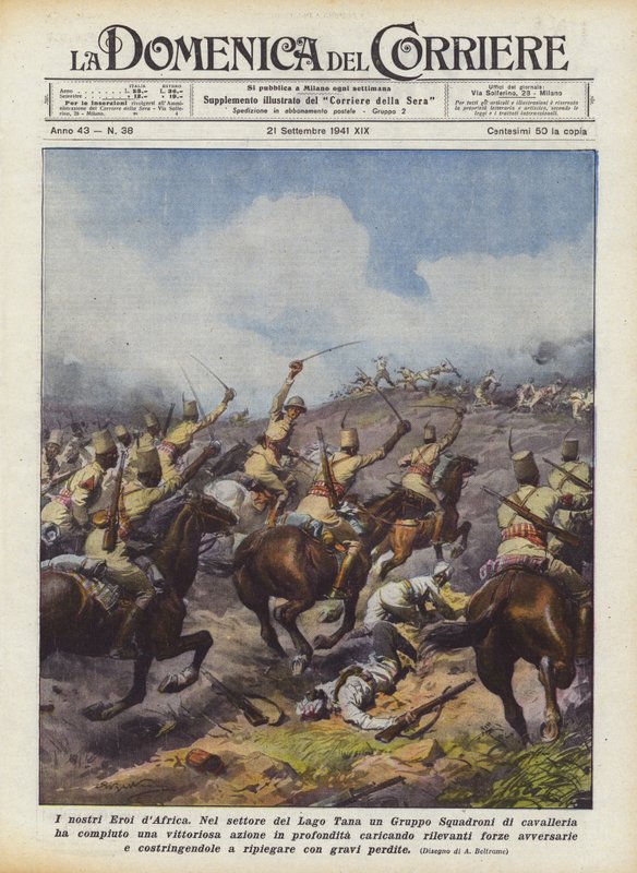 Våra hjältar i Afrika av Achille Beltrame