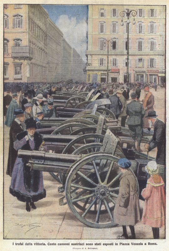 Segerns troféer av Achille Beltrame