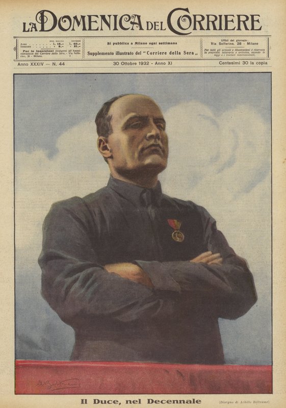Il Duce, i decennial av Achille Beltrame