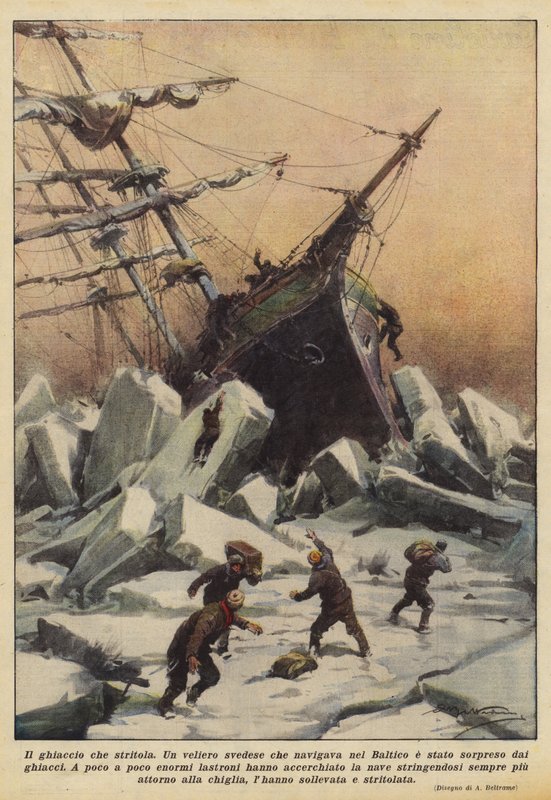 Den krossande isen av Achille Beltrame