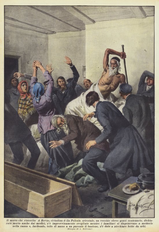 Den döde som återuppstår av Achille Beltrame
