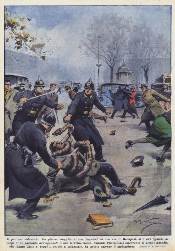 Den rädda omfamningen av Achille Beltrame