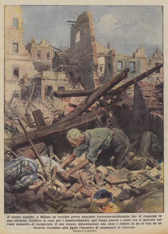 Den begravda skatten av Achille Beltrame