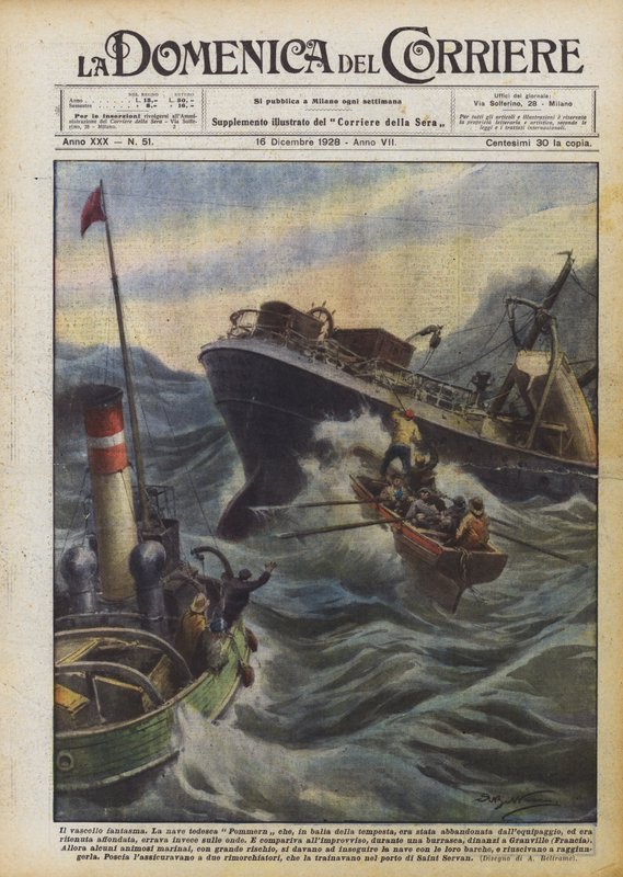 Spökskeppet av Achille Beltrame