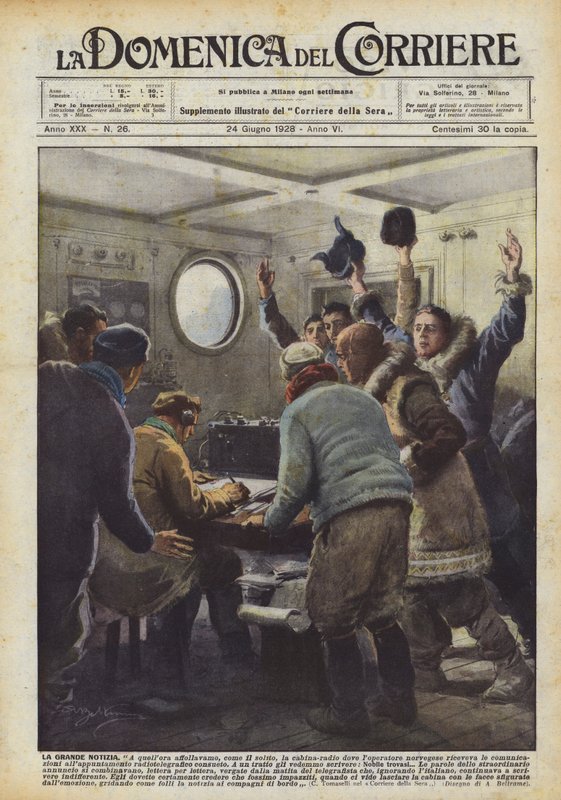 De stora nyheterna av Achille Beltrame