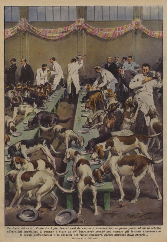 Hundfesten av Achille Beltrame