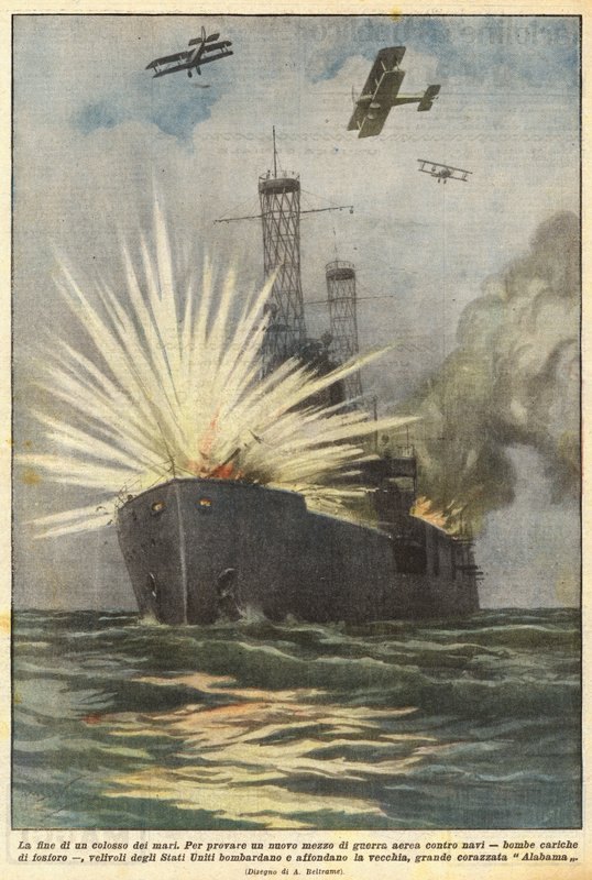 Slutet på en koloss av haven av Achille Beltrame