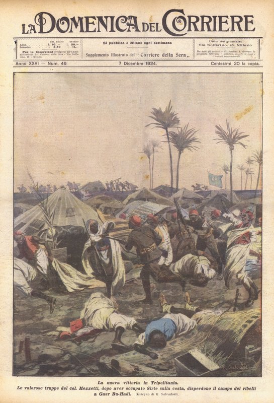 Den nya segern i Tripolitanien av Achille Beltrame