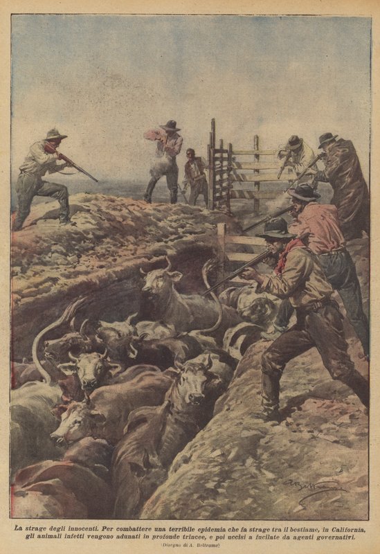 Massakern på de oskyldiga av Achille Beltrame