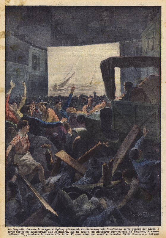 Tragedin på fritiden av Achille Beltrame