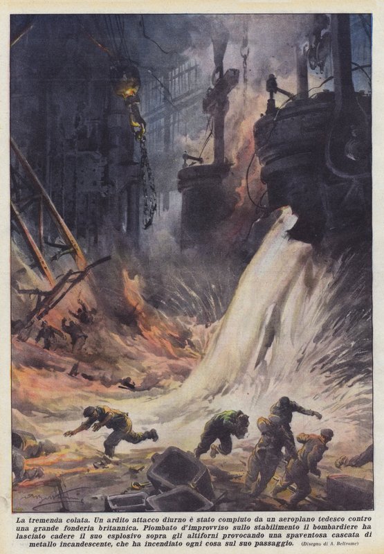 Den enorma castingen av Achille Beltrame