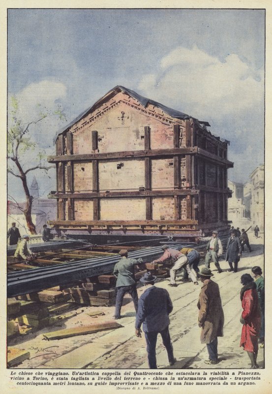 Resande kyrkor av Achille Beltrame