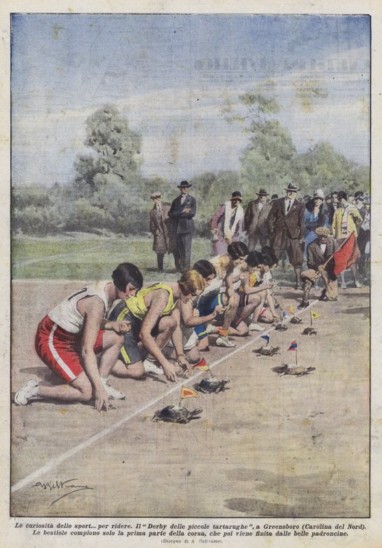 Sportkuriosa? att skratta av Achille Beltrame