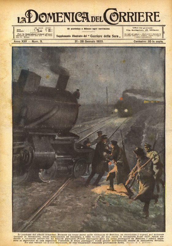 De irländska rebellernas bedrifter av Achille Beltrame