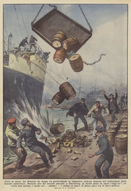 De till sjöss av Achille Beltrame