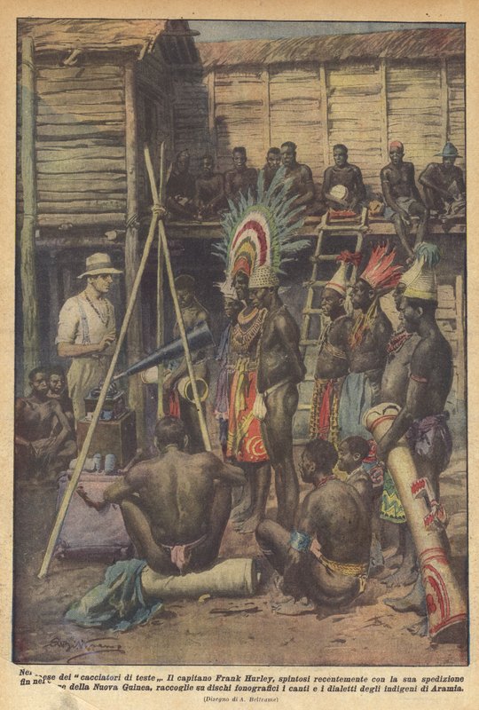 I headhunternas land av Achille Beltrame