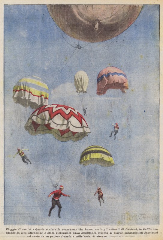 Regn av män av Achille Beltrame