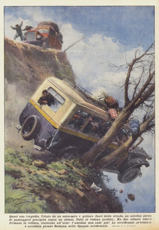 Nästan en tragedi av Achille Beltrame