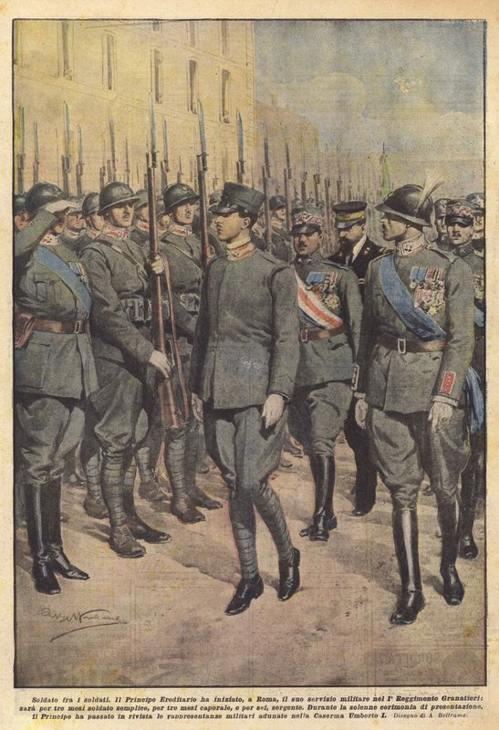 Soldat bland soldaterna av Achille Beltrame