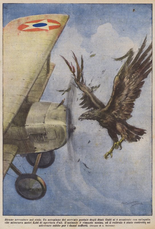 Konstiga äventyr på himlen av Achille Beltrame