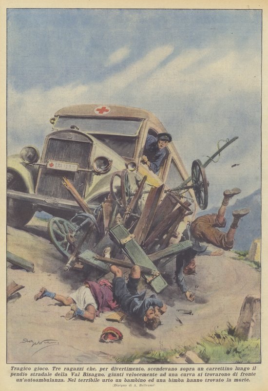 Tragiskt spel av Achille Beltrame
