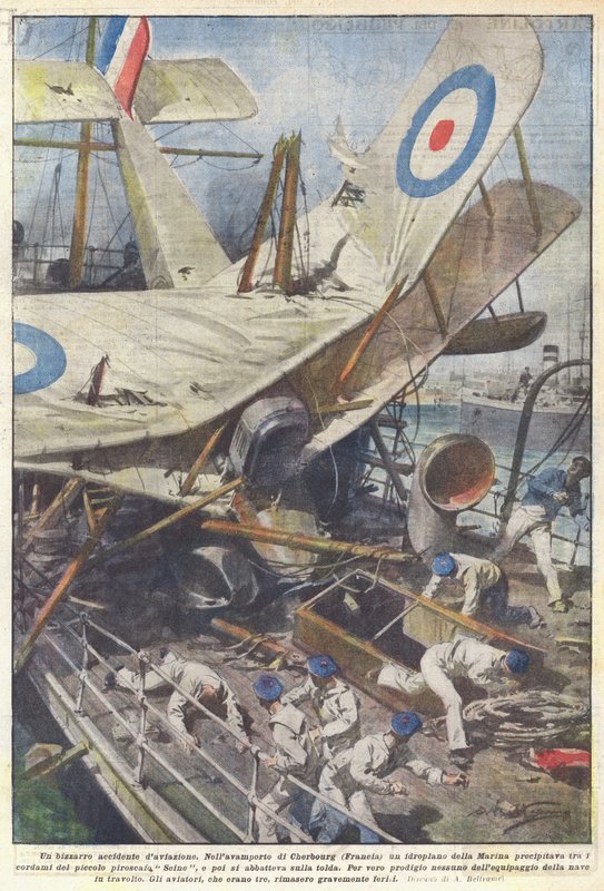En bisarr flygolycka av Achille Beltrame