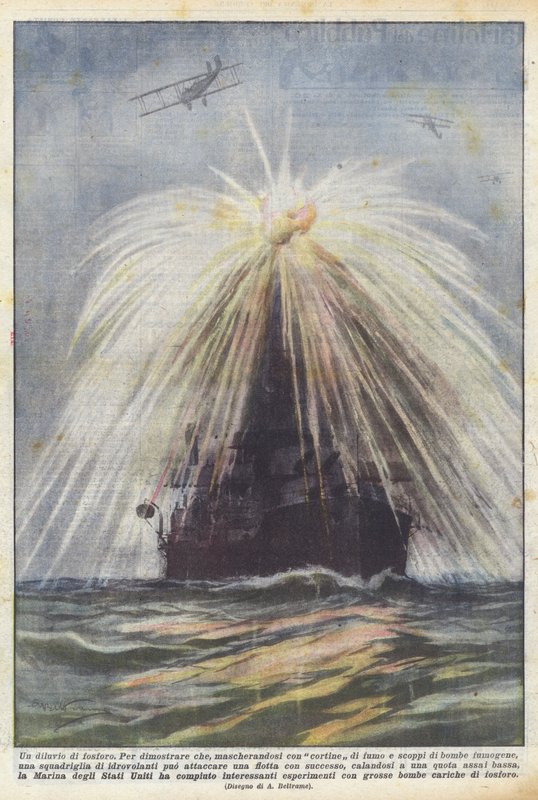 En störtflod av fosfor av Achille Beltrame