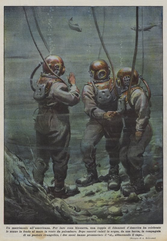 Ett amerikanskt bröllop av Achille Beltrame