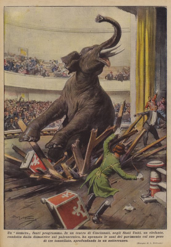 Ett oplanerat nummer av Achille Beltrame