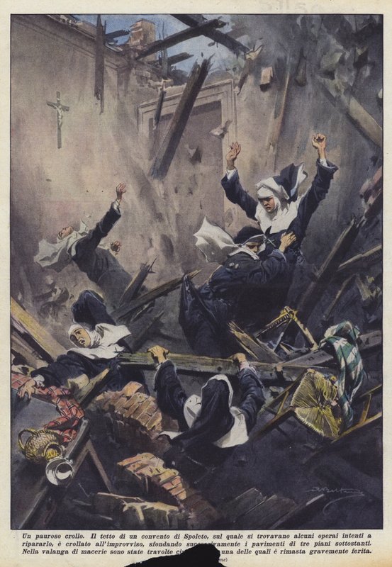 En skrämmande kollaps av Achille Beltrame
